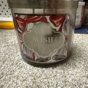 Bath and Body Works Wish Christmas Spice Candle 2015